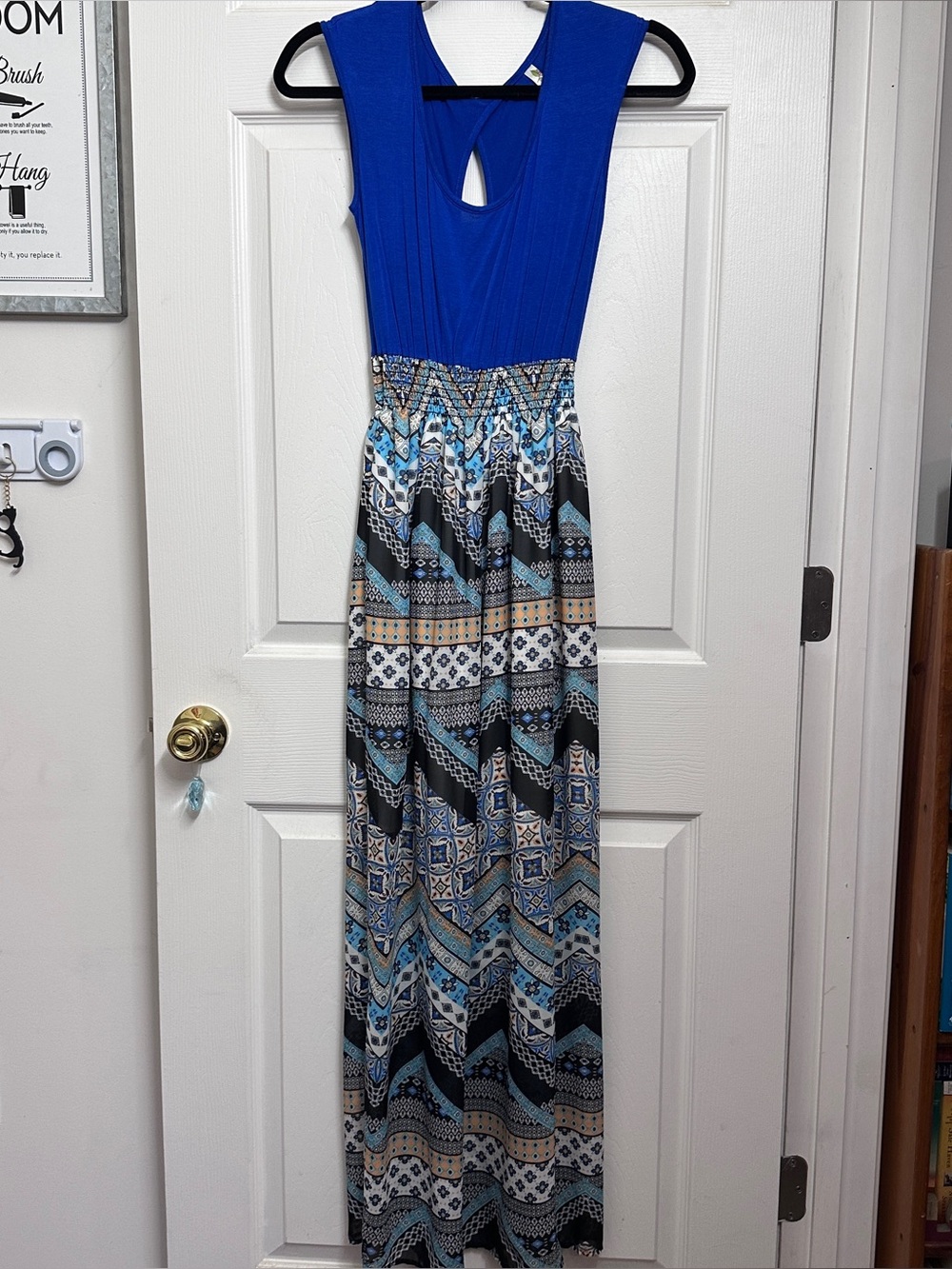 Blue Maxi Dress